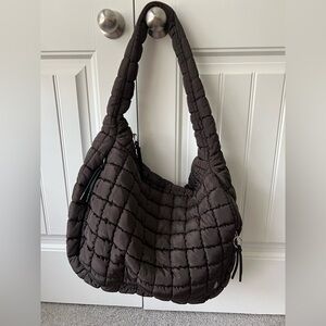 Free People Quilted Carryall Bag